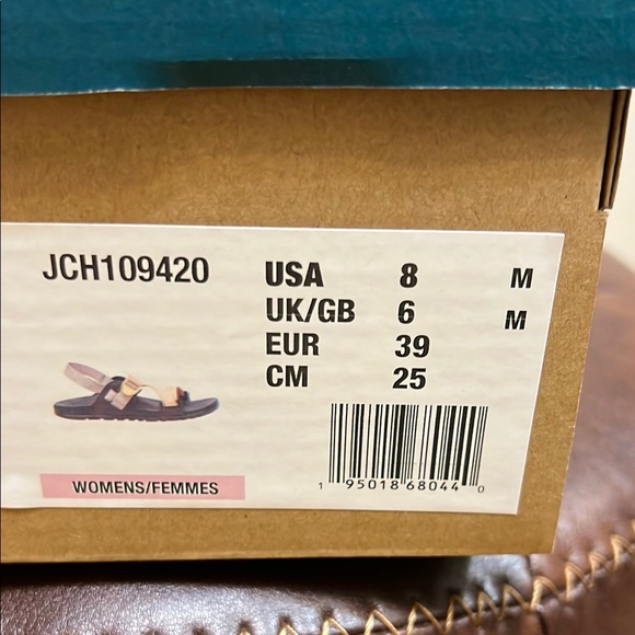 Chaco Lowdown Sandals in Apricot Lilac - Picture 3 of 3